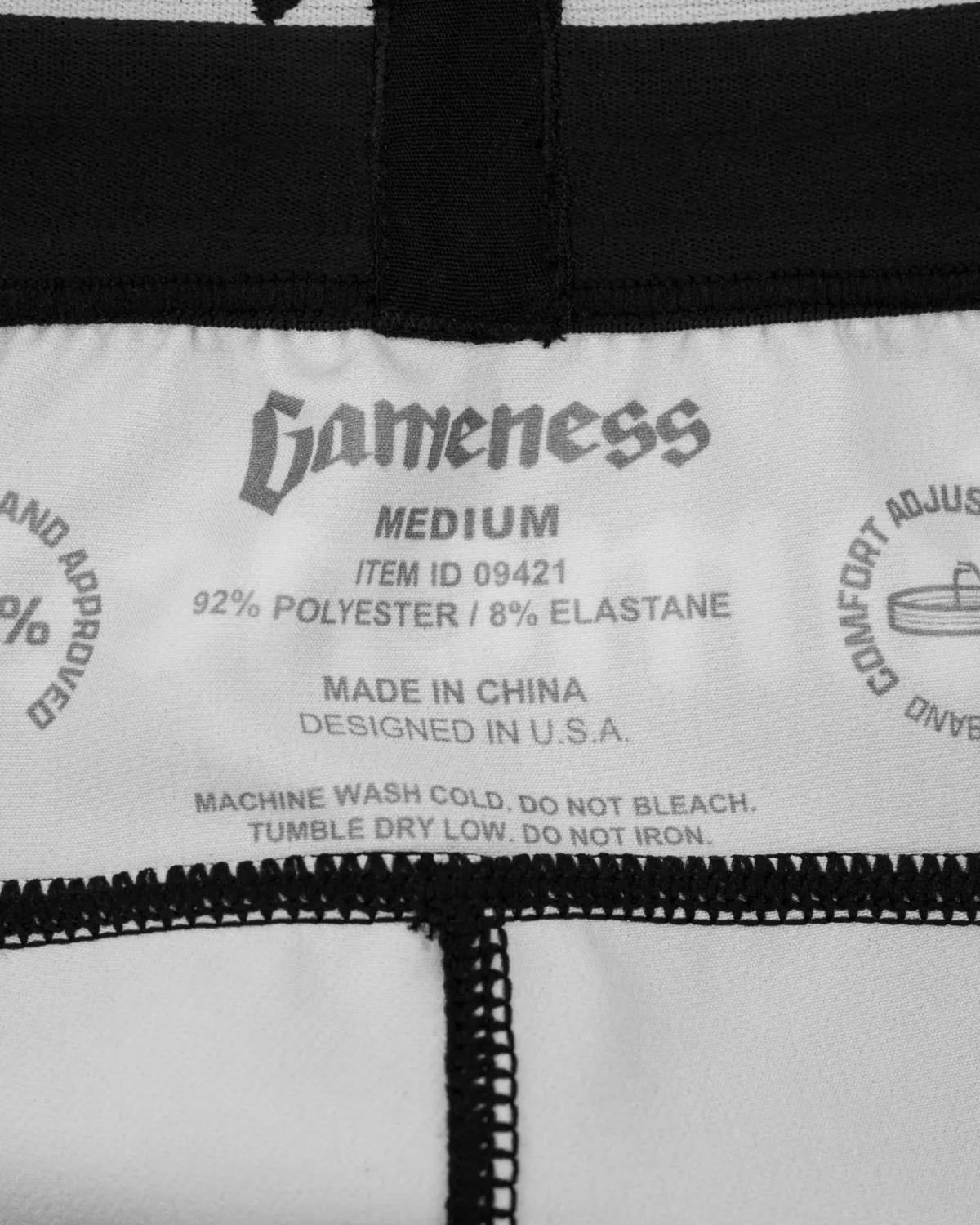 Sale Gameness Men's Pulse Pro Grappling Short Black