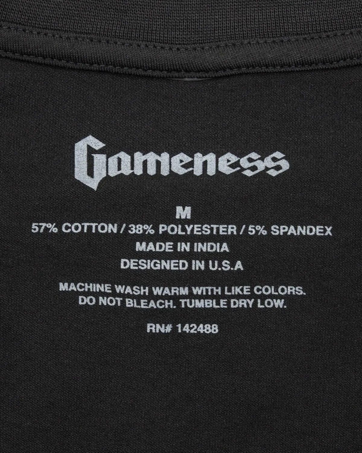New Gameness Men's Roll With Us Tee Black