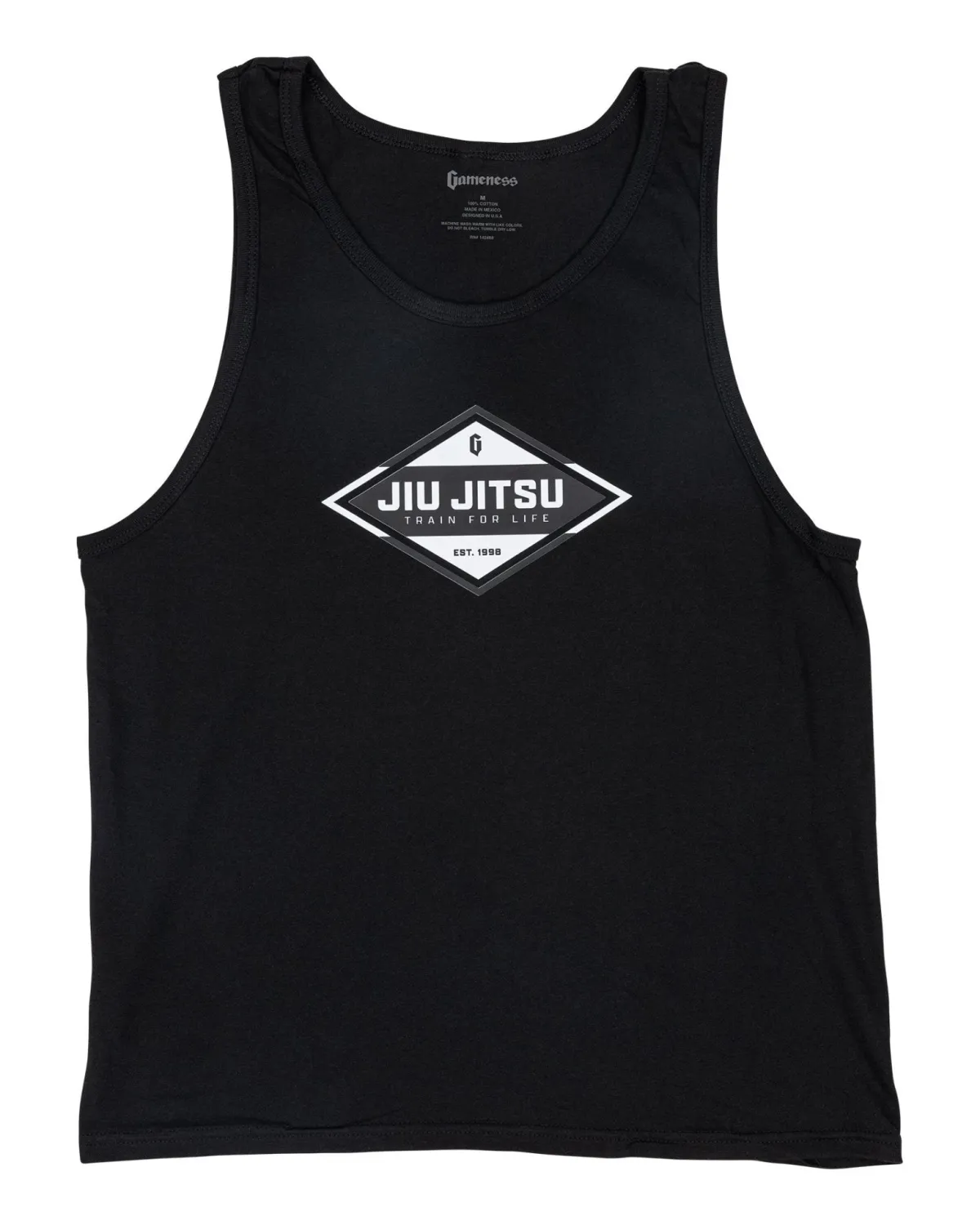 New Gameness Men's Tank Top Black