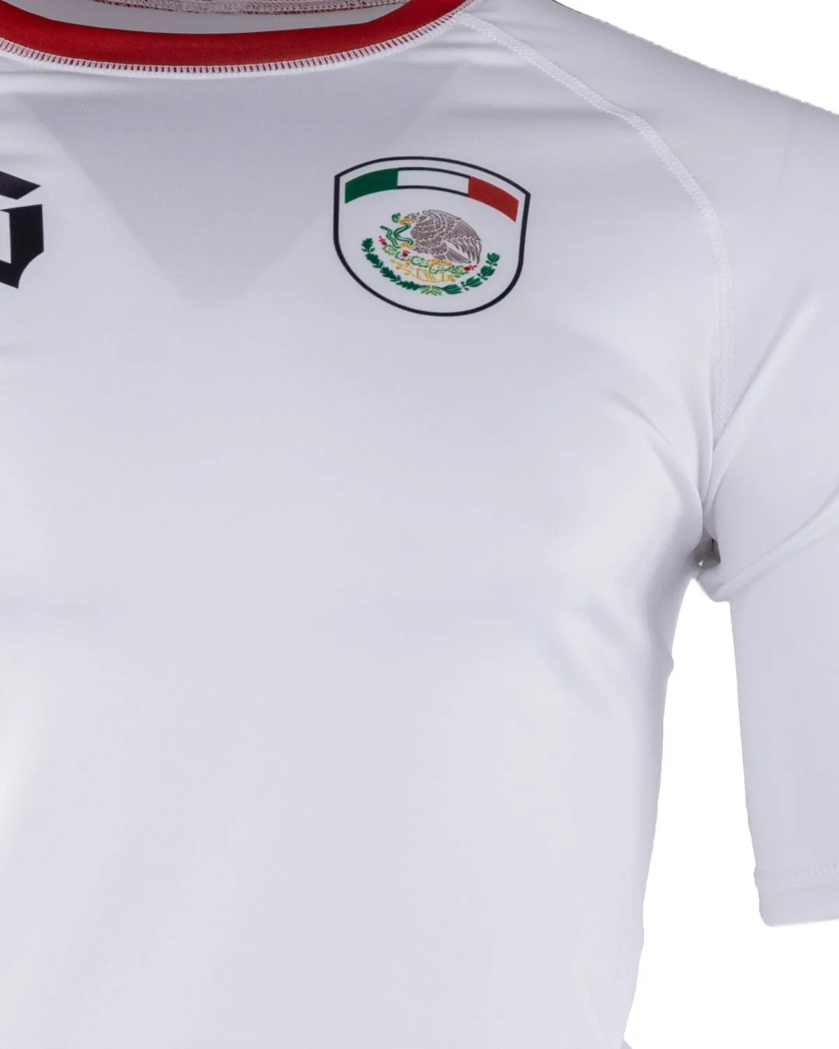 New Gameness Mexico Short Sleeve Rash Guard White