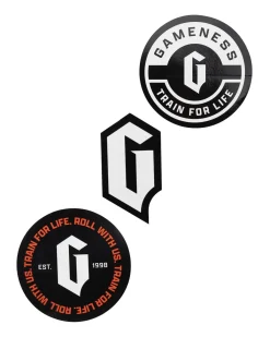 Clearance Century Martial Arts Gameness 3-Pack Sticker Set