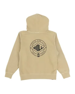 Outlet Gameness Roll Call Boys Hoodie Sandstone