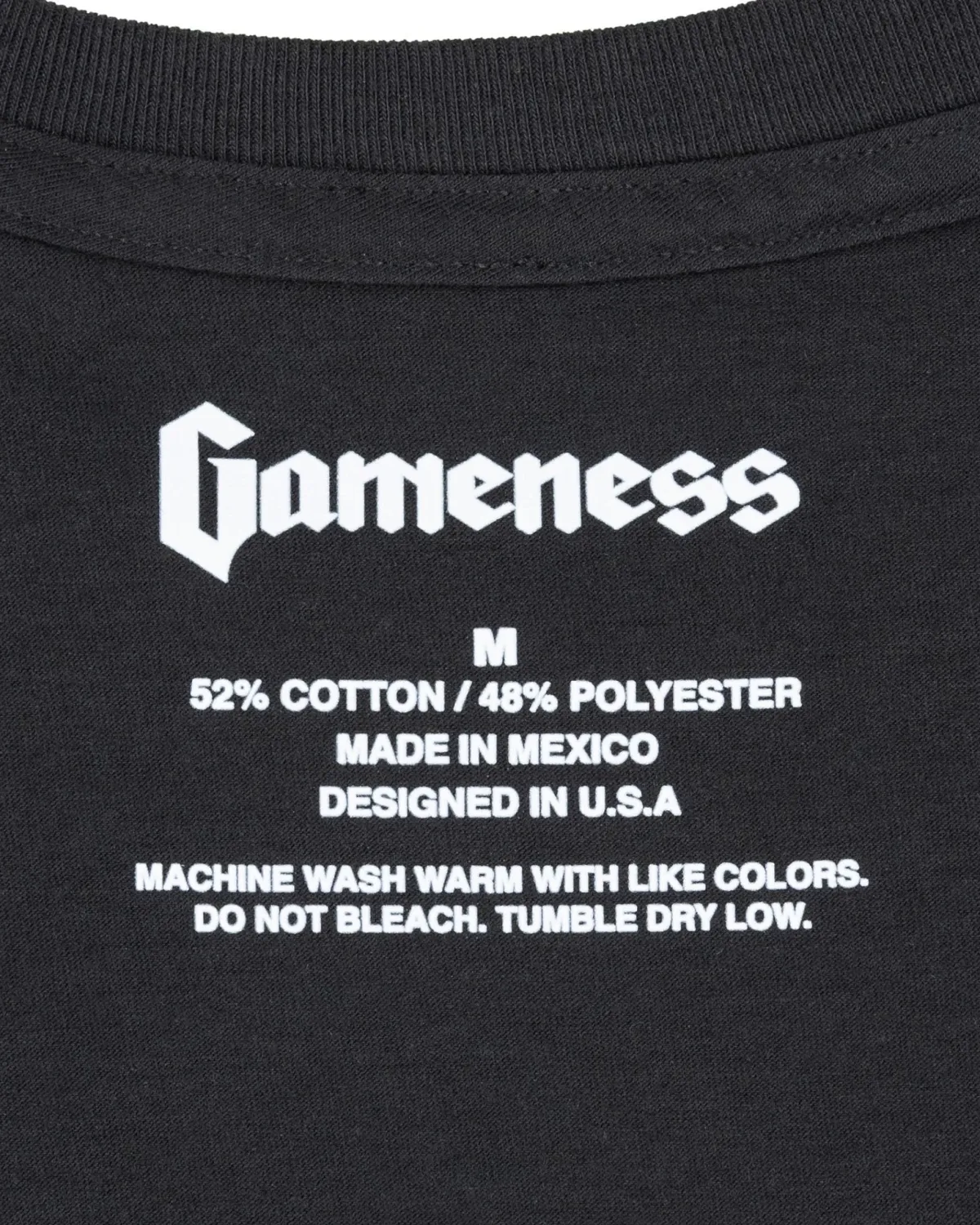 Sale Gameness Roll Call Boy's Tee Black