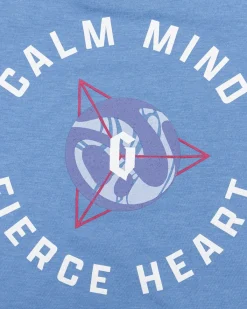 New Gameness Tempest Girl’s Oversized Tee Heather Blue
