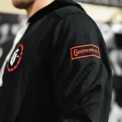 Outlet Gameness Topography Zip Up Hoodie Black