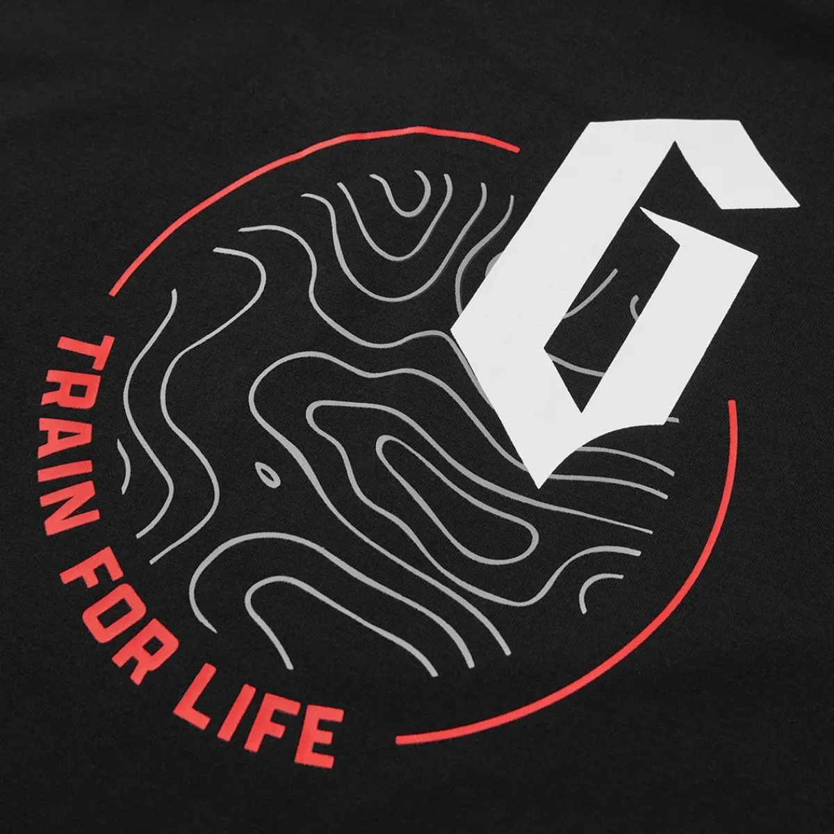 Hot Century Martial Arts Gameness Train For Life Tee Black