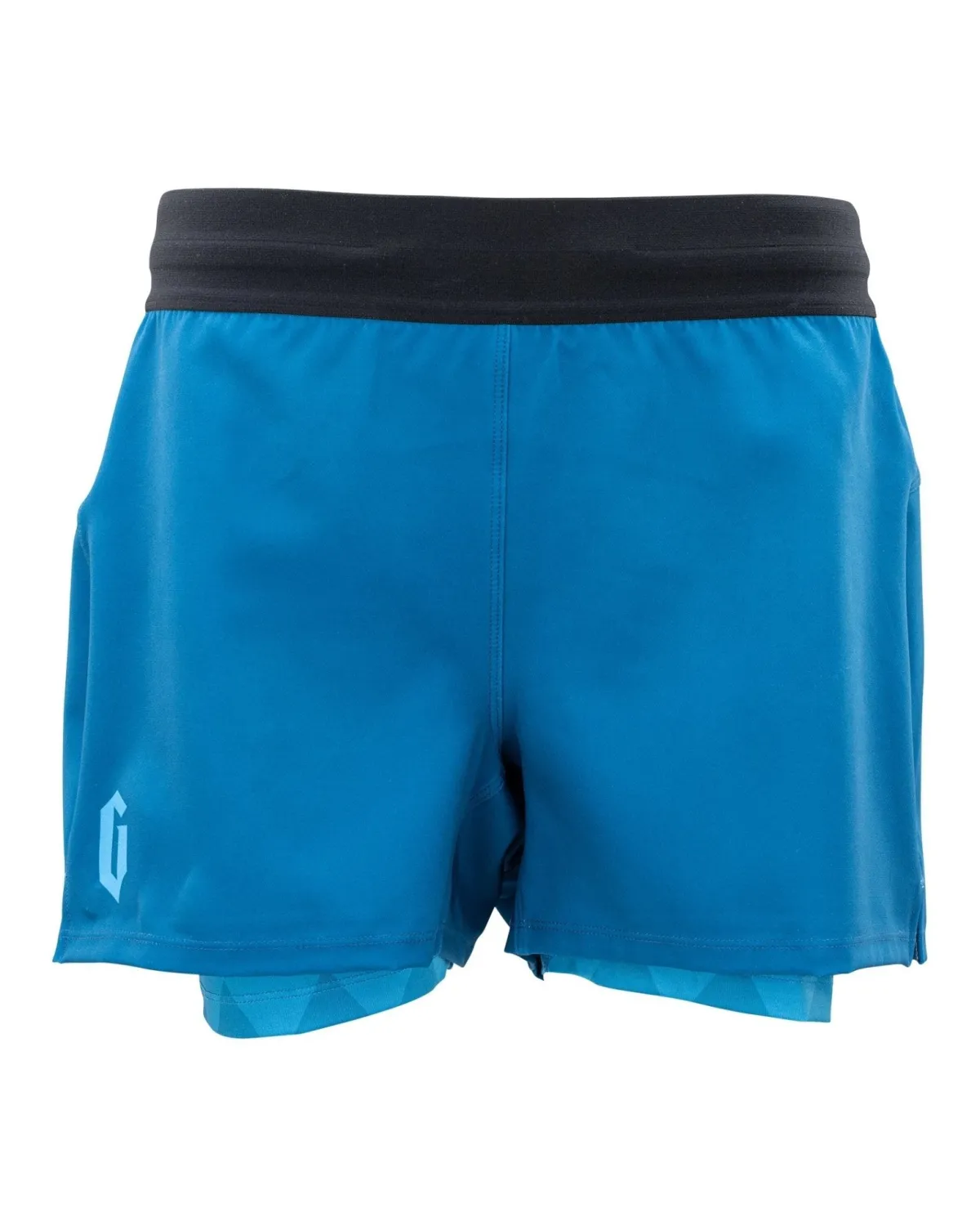 New Gameness Women's Eco Lined Grappling Short Turquoise