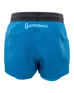 New Gameness Women's Eco Lined Grappling Short Turquoise
