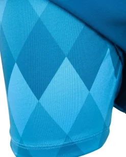 New Gameness Women's Eco Lined Grappling Short Turquoise