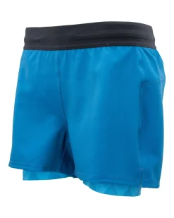 New Gameness Women's Eco Lined Grappling Short Turquoise