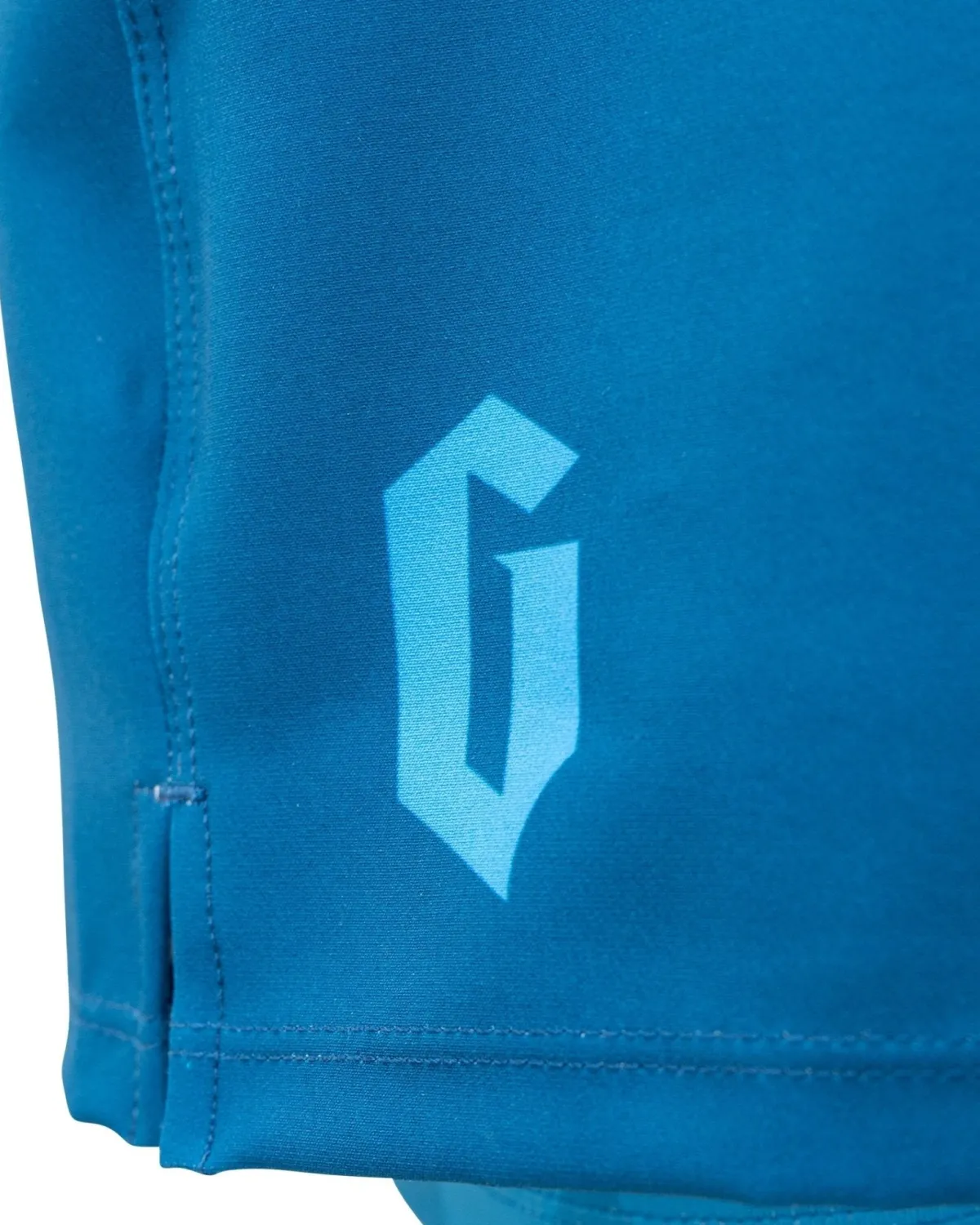 New Gameness Women's Eco Lined Grappling Short Turquoise