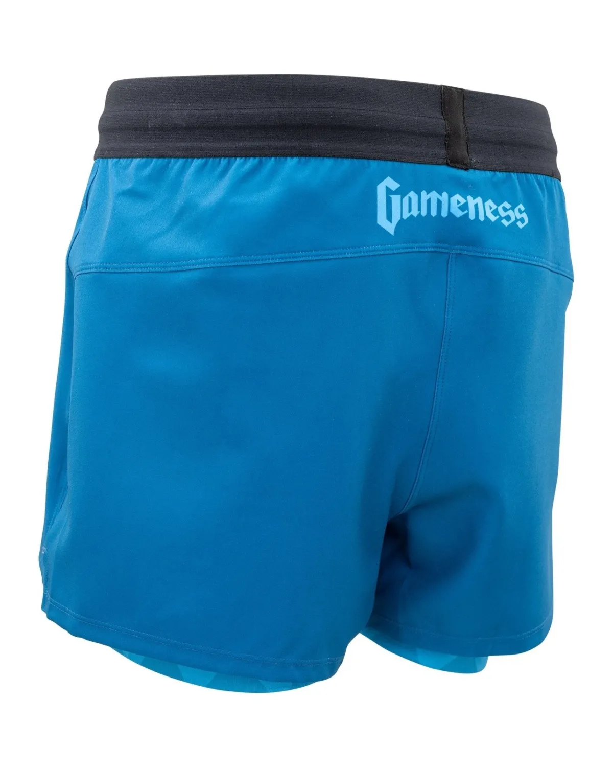 New Gameness Women's Eco Lined Grappling Short Turquoise