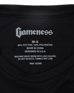 Outlet Gameness Women's Eco Tee Black