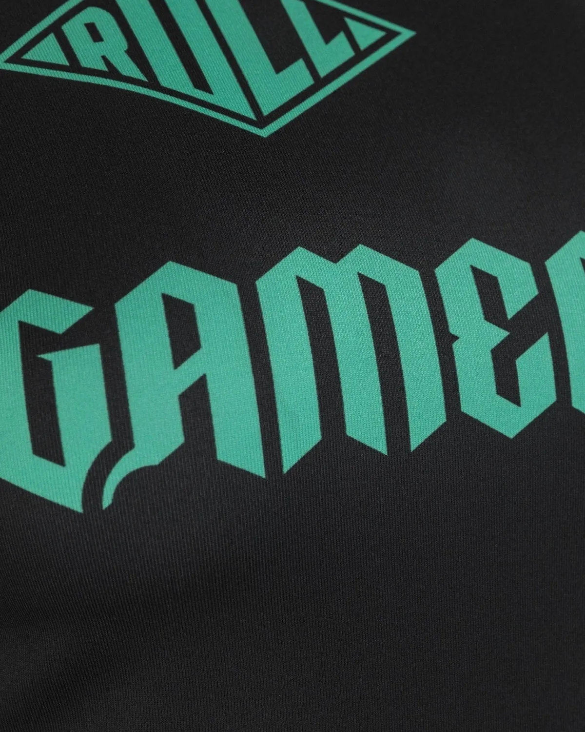 New Gameness Women's Long Sleee Bravo Rash Guard Black/Teal