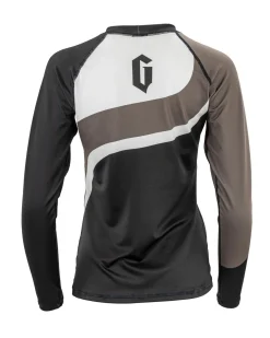 Century Martial Arts Gameness Women's Long Sleeve Pro Ranked Rash Guard