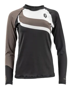 Century Martial Arts Gameness Women's Long Sleeve Pro Ranked Rash Guard