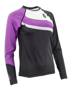 Century Martial Arts Gameness Women's Long Sleeve Pro Ranked Rash Guard