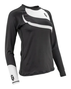 Century Martial Arts Gameness Women's Long Sleeve Pro Ranked Rash Guard