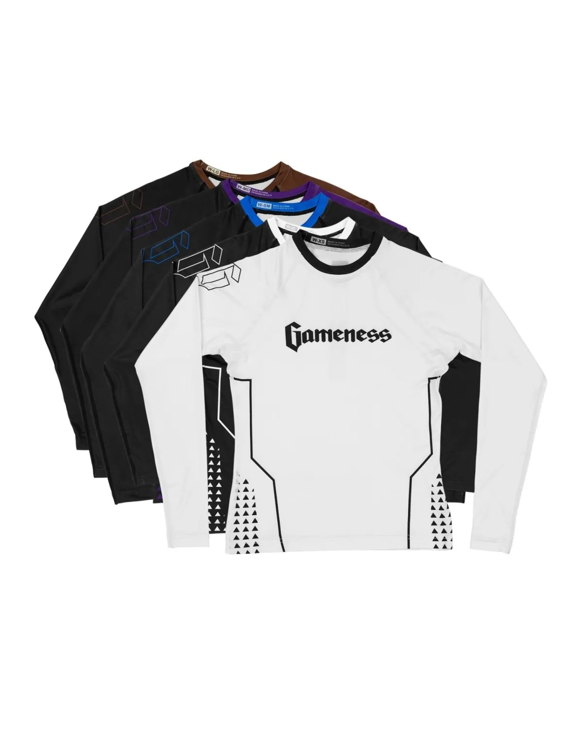 Online Gameness Women's Long Sleeve Ranked Rash Guard