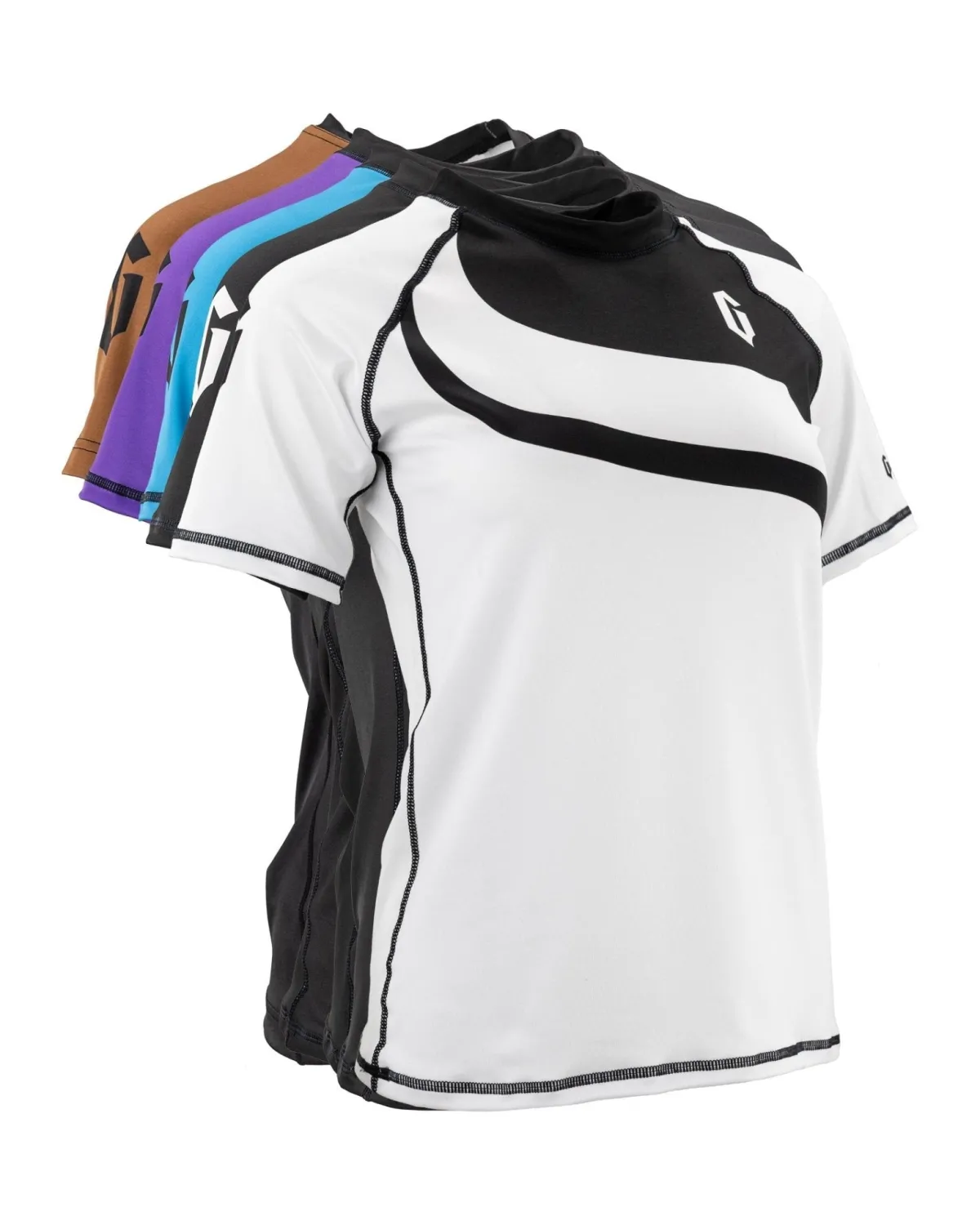 Sale Century Martial Arts Gameness Women's Short Sleeve Pro Ranked Rash Guard