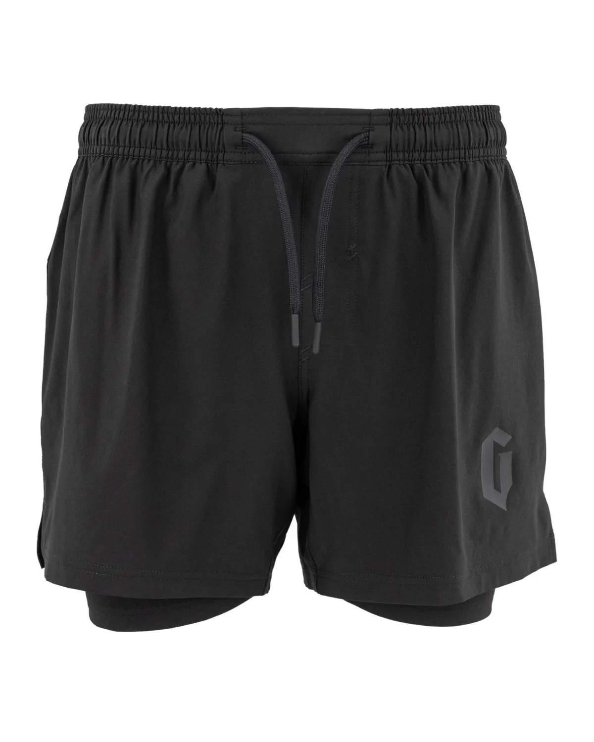Gameness Women's Wazaflex Lined Training Shorts Black