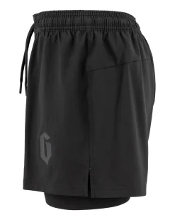 Gameness Women's Wazaflex Lined Training Shorts Black
