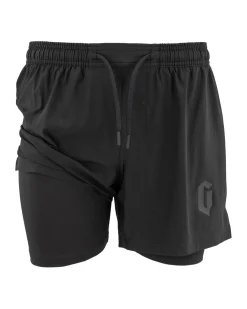 Gameness Women's Wazaflex Lined Training Shorts Black