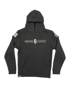 New Gameness Youth Combate Hoodie Black