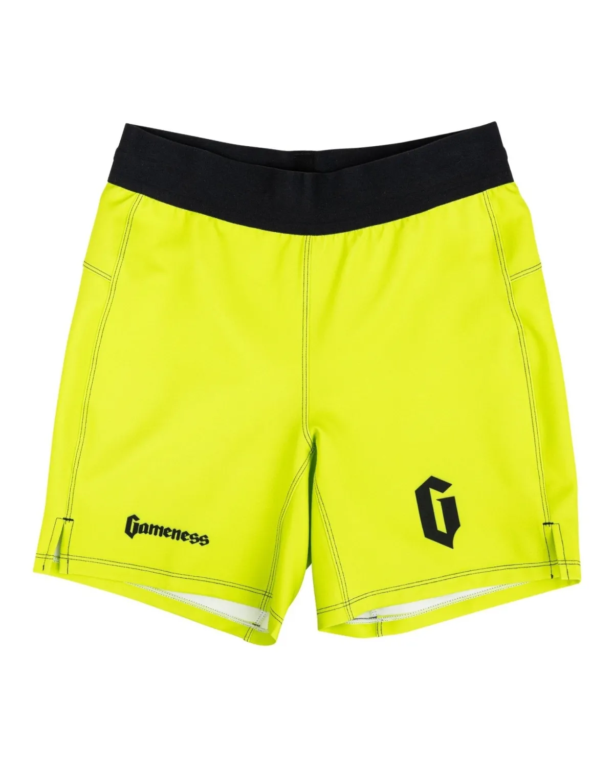 Online Gameness Youth Eco Grappling Short Neon Green