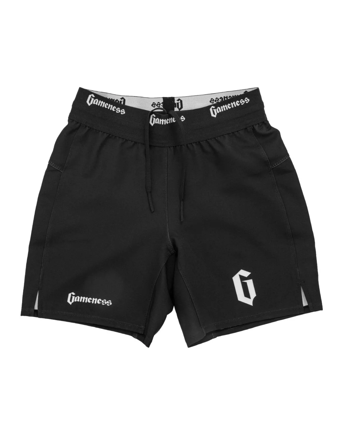 Online Gameness Youth Pro Grappling Shorts Black