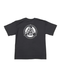 Discount Gameness Youth Roll with Us Tee Black