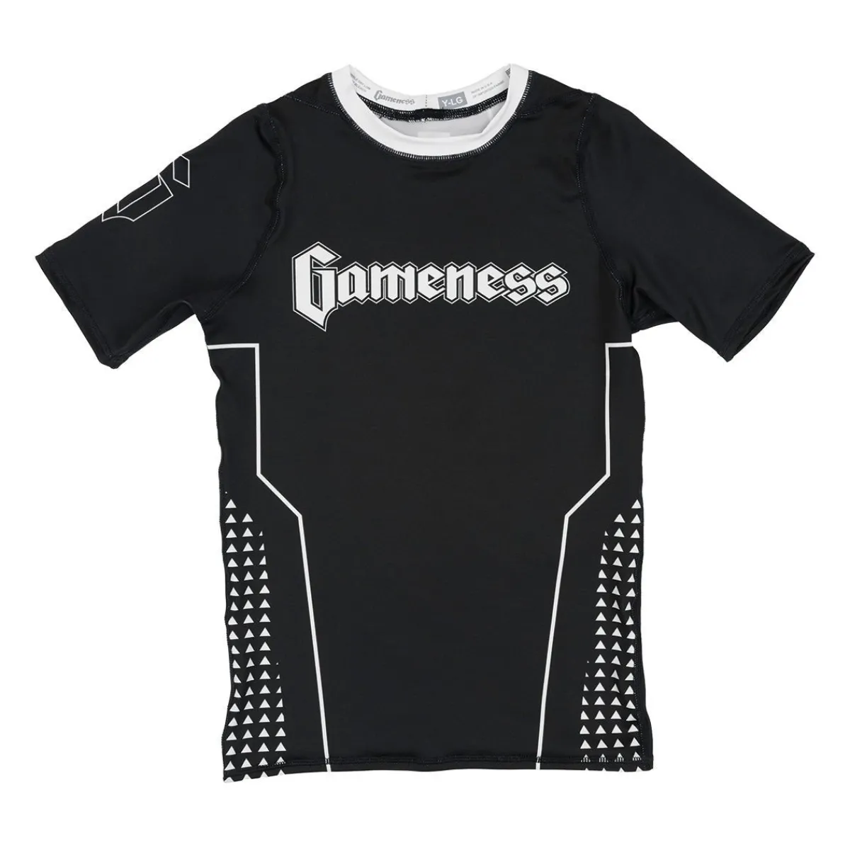 Gameness Youth Short Sleeve Ranked Rash Guard