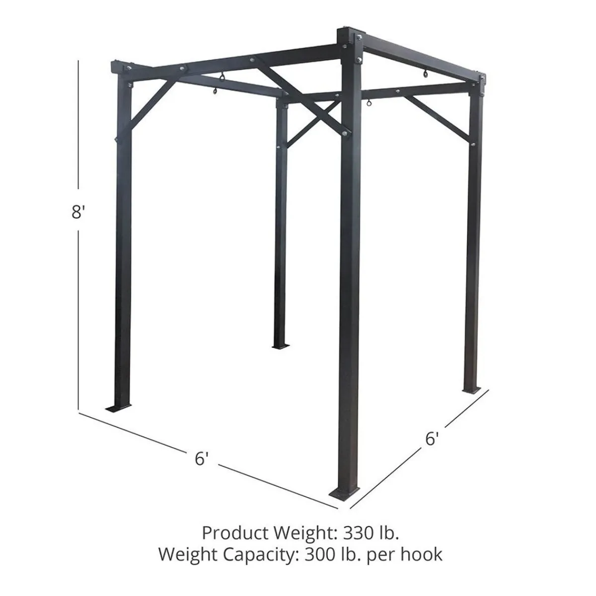 Outlet Century Martial Arts Heavy Duty 4 Bag Stand Black
