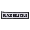 Best Century US Retail Iron-On Black Belt Club Patch
