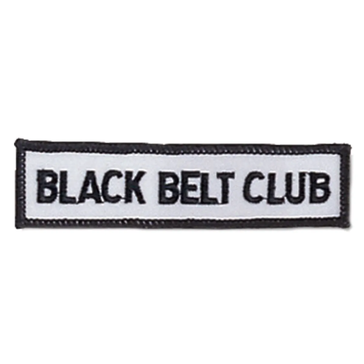 Best Century US Retail Iron-On Black Belt Club Patch