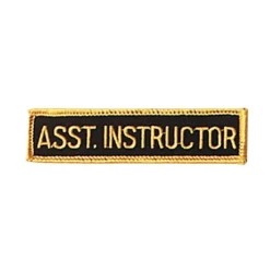 Online Century US Retail Iron-On Rank Patch - Assistant Instructor