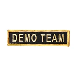 Century US Retail Iron-On Rank Patch - Demo Team