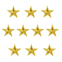 Best Century US Retail Iron-On Star Patches - 10 Pack