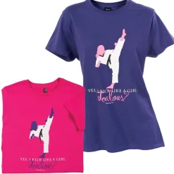 Online Century US Retail Kick Like A Girl Tee Purple