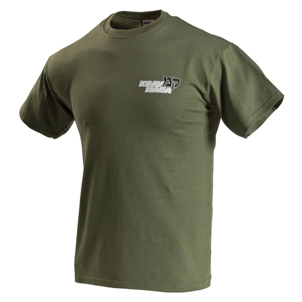 Best Century US Retail Krav Maga Left Chest Logo Tee Military