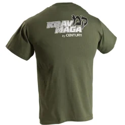 Best Century US Retail Krav Maga Left Chest Logo Tee Military