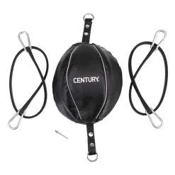 New Century US Retail Leather Double End Bag Black