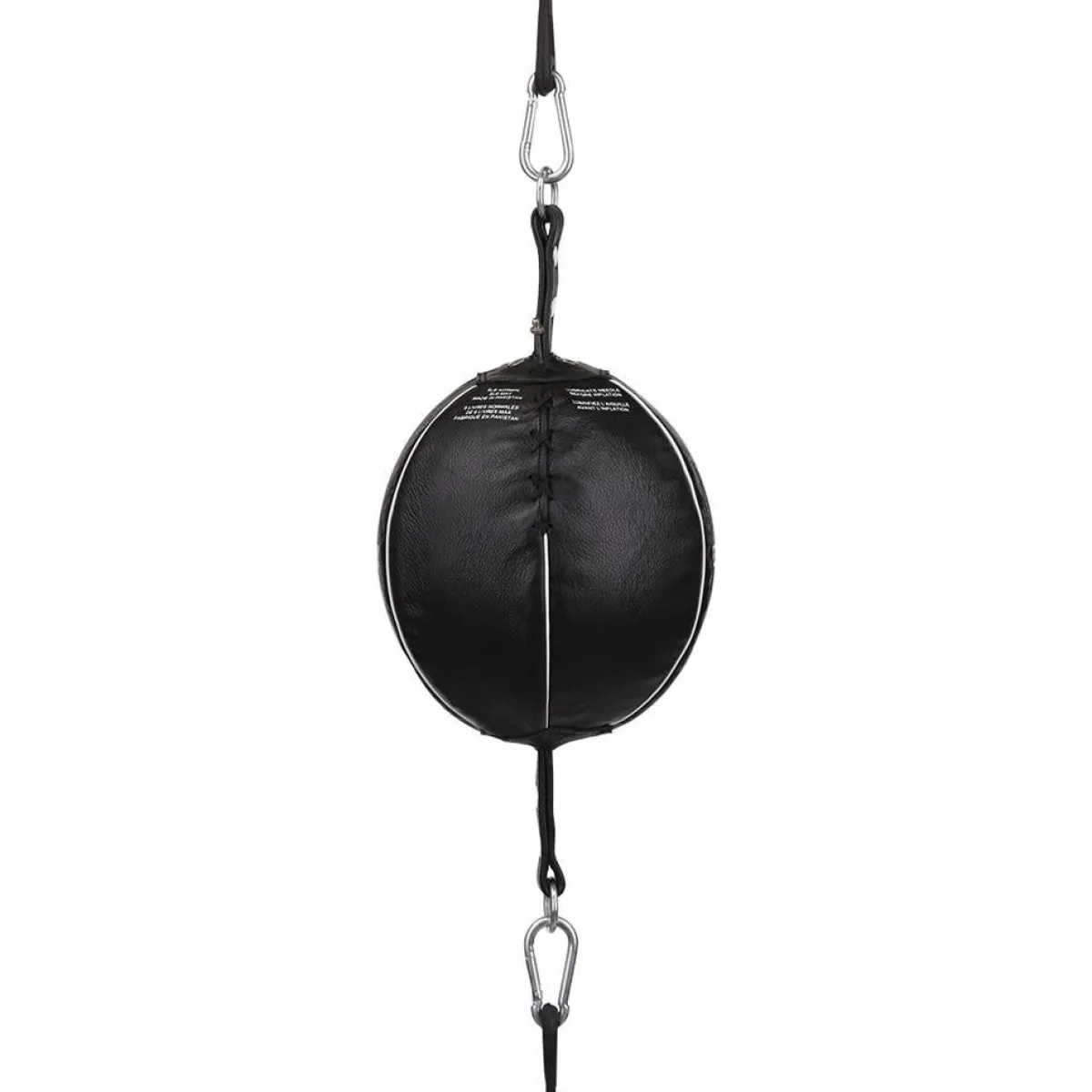 New Century US Retail Leather Double End Bag Black