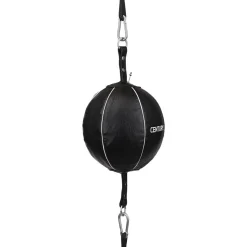 New Century US Retail Leather Double End Bag Black