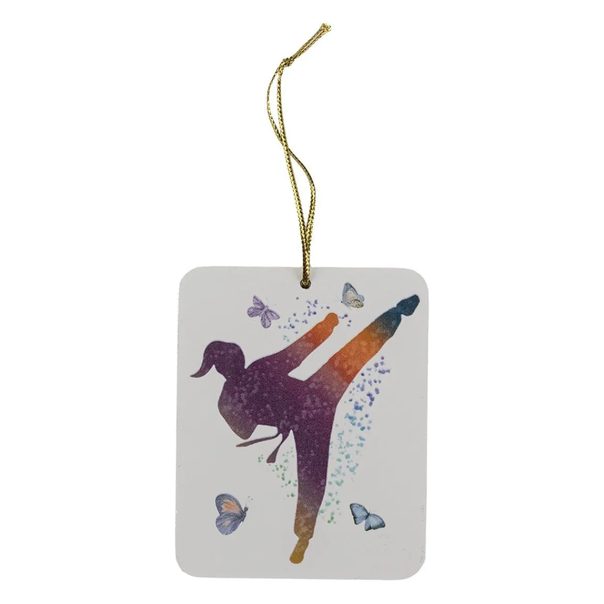 Discount Century Martial Arts Ornament - Female Kicking