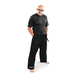 Clearance Century US Retail 10 oz. Middleweight Brushed Cotton Elastic Waist Pants - Black