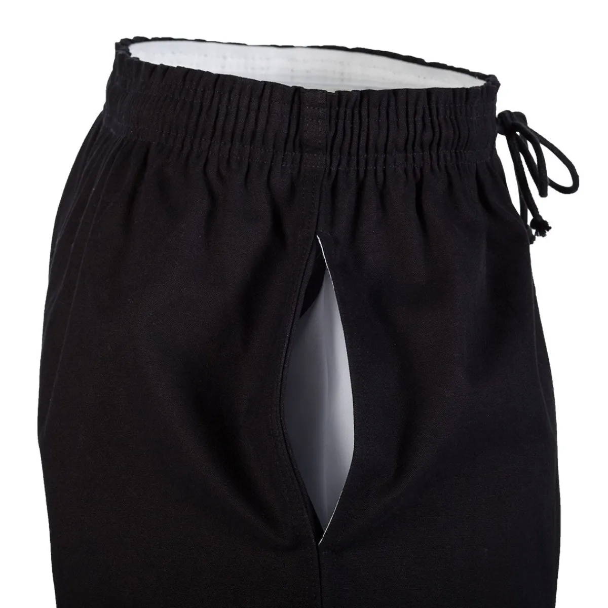Clearance Century US Retail 10 oz. Middleweight Brushed Cotton Elastic Waist Pants - Black