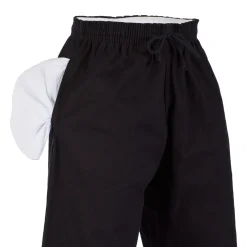 Clearance Century US Retail 10 oz. Middleweight Brushed Cotton Elastic Waist Pants - Black