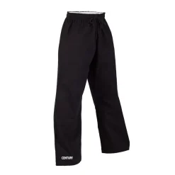 Clearance Century US Retail 10 oz. Middleweight Brushed Cotton Elastic Waist Pants - Black