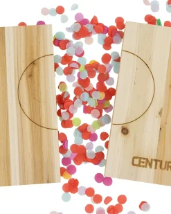 Century Martial Arts Confetti Break Board 10" X 12" X .75" - Three Pack Pine